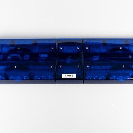 LIGHTBAR WHELEN JUSTICE Lampu Rotator Polisi / Patwal Full Blue ORIGINAL - Image 3