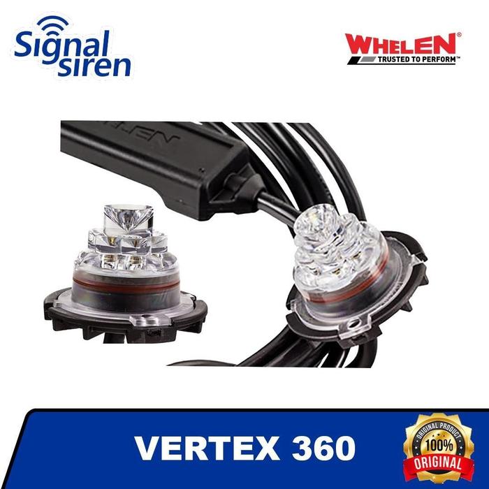 WHELEN VERTEX 360 BLUE DEGREE BRAND NEW MFG TERBARU ORIGINAL