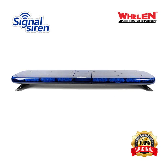 LIGHTBAR WHELEN JUSTICE Lampu Rotator Polisi / Patwal Full Blue ORIGINAL - Image 5