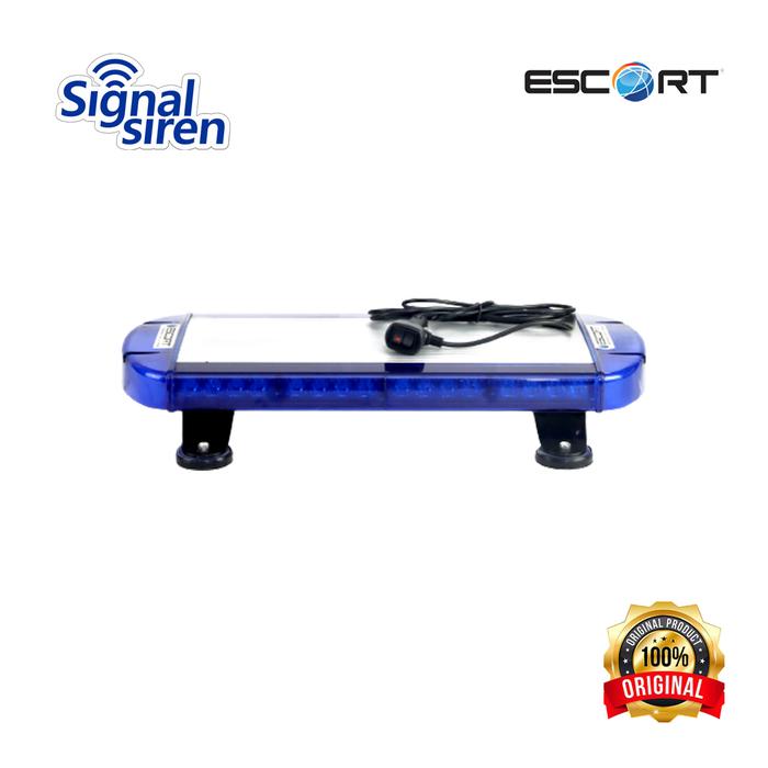 ESCORT Lampu Polisi / Lightbar LED Mini TBD-855 / LAMPU POLISI ROTATOR - Biru - Image 2