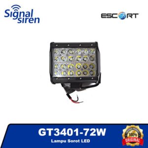 ESCORT GT-3401 Lampu Sorot LED 72W - Signal Siren
