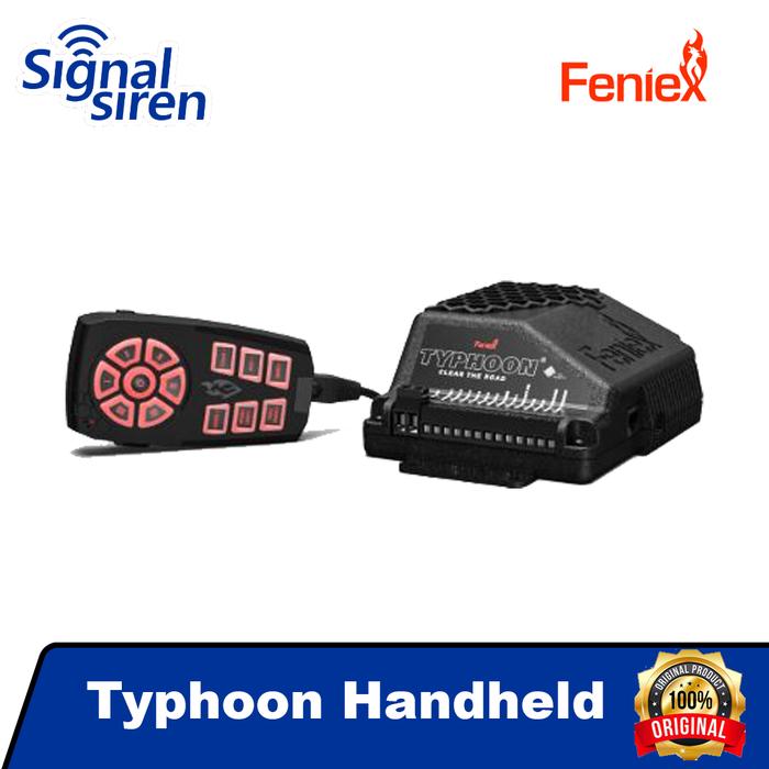 FENIEX Typhoon Handheld 100W Sirine Patwal Polisi