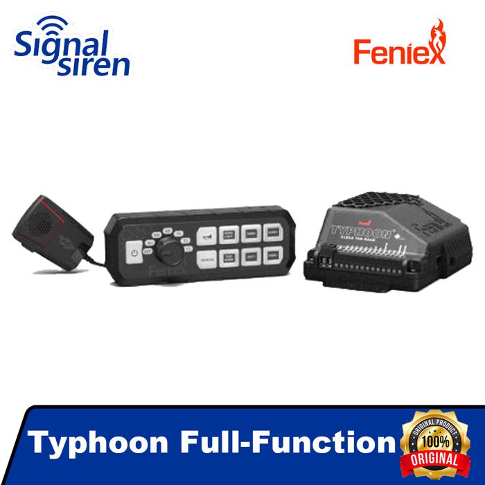 FENIEX Typhoon Full-Function 100W Sirine Patwal Polisi